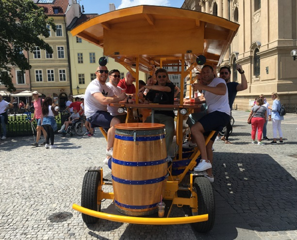 Sofia beer bike